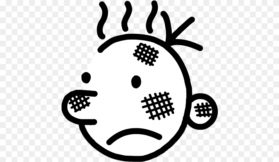 Diary Of A Wimpy Kid Greg Angry, Stencil, Baby, Person, Face Png