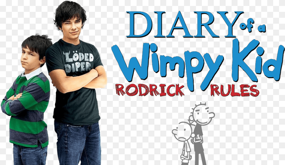 Diary Of A Wimpy Kid Rodrick Rules Diary Of A Wimpy Kid Rodrick Rules, Pants, T-shirt, Clothing, Face Png Image