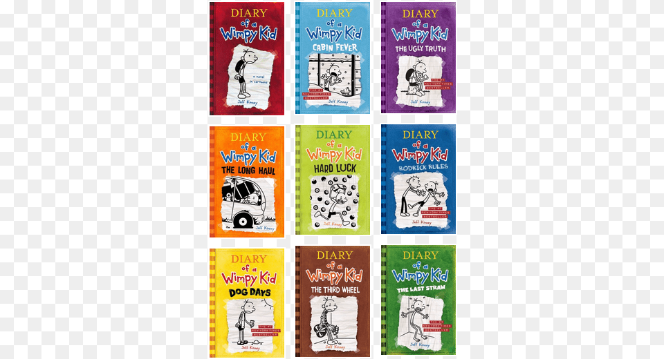 Diary Of A Wimpy Kid Series Diary Of A Wimpy Kid, Advertisement, Book, Poster, Publication Free Png Download