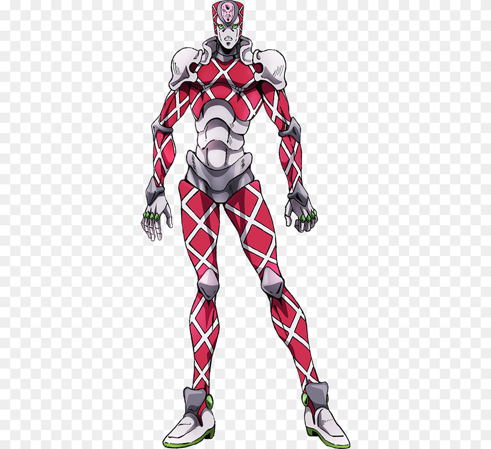 Diavolo Jojo King Crimson, Adult, Male, Man, Person Free Png Download