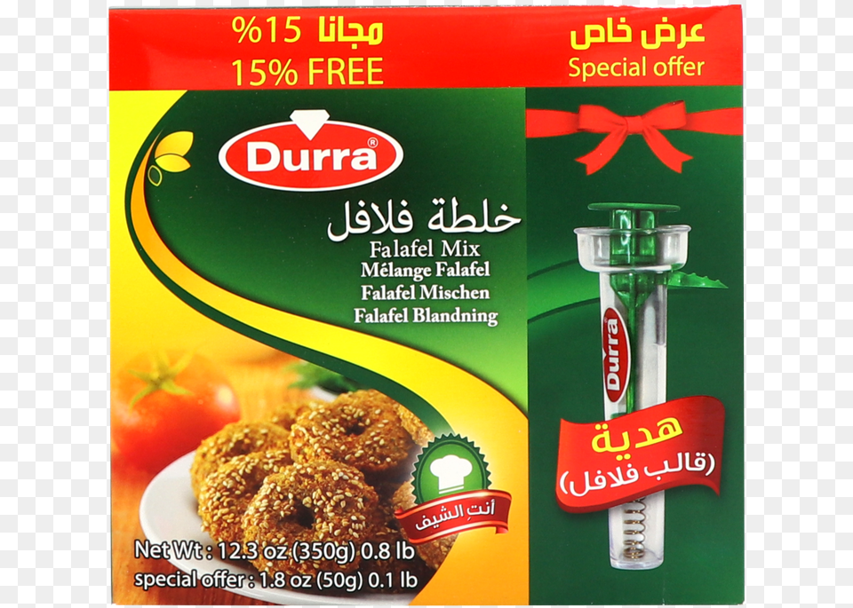 Diba Foods Gmbh Durra Falafel, Food, Bread Free Png Download