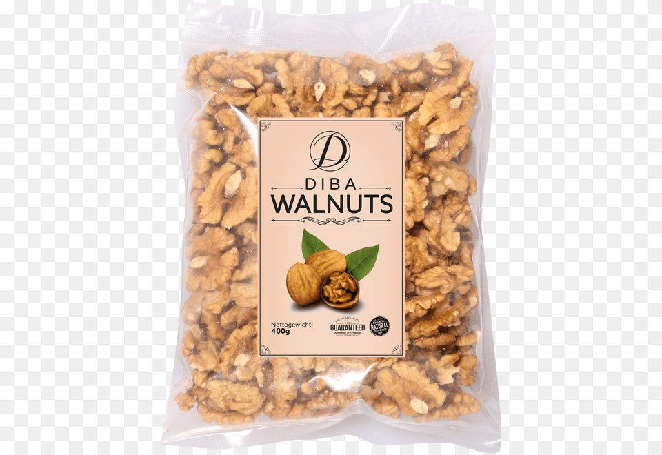 Diba Walnut Kernels 400g Cashew, Food, Nut, Plant, Produce Free Png Download