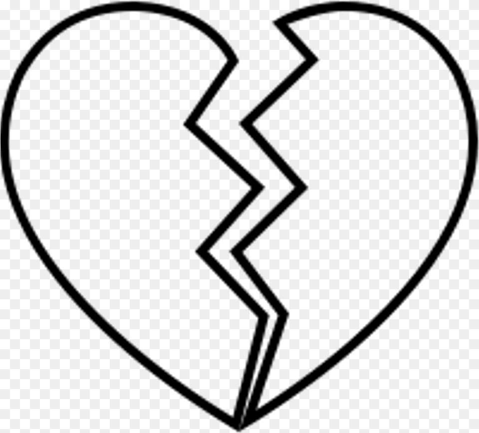 Dibujar Clipart Broken Heart Clipart Black And White, Gray Free Png Download