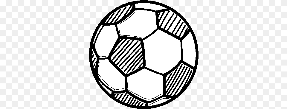 Dibujo De Baln De Ftbol Para Colorear Balon De Futbol Dibujo, Ball, Football, Soccer, Soccer Ball Free Transparent Png