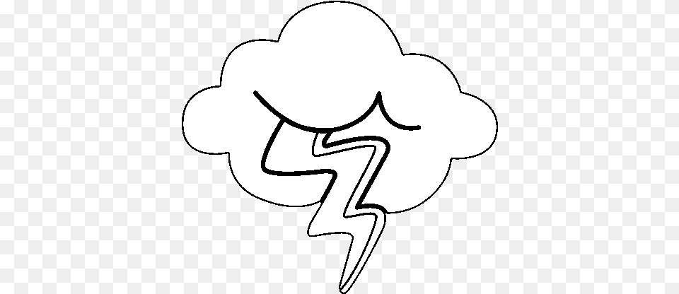 Dibujo De Nube Con Rayo Para Colorear Desenho De Nuvem Com Raio, Stencil, Logo, Baby, Person Free Png Download