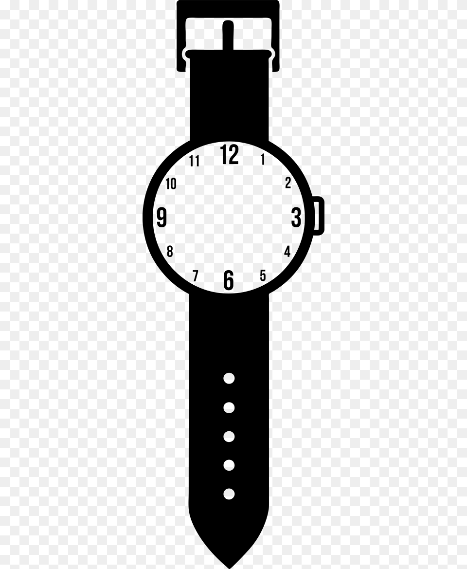Dibujo De Reloj De Mano, Gray Png