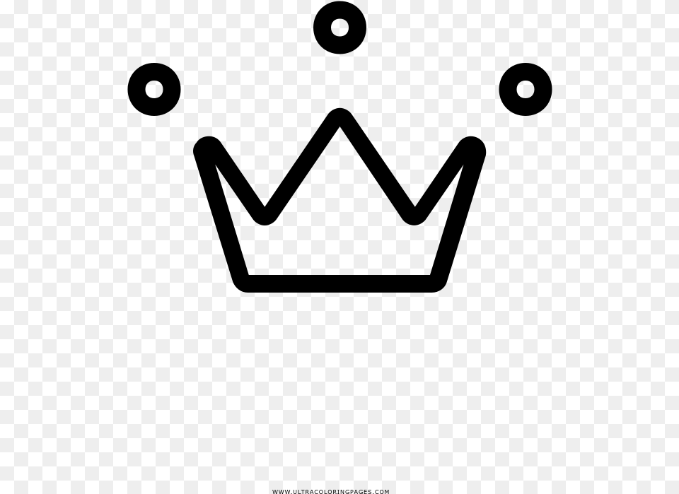 Dibujo De Una Corona, Gray Free Transparent Png