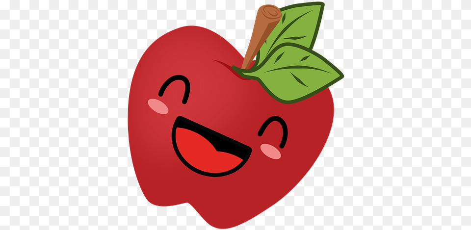 Dibujo Manzana Apple Tekening, Food, Fruit, Plant, Produce Free Png Download