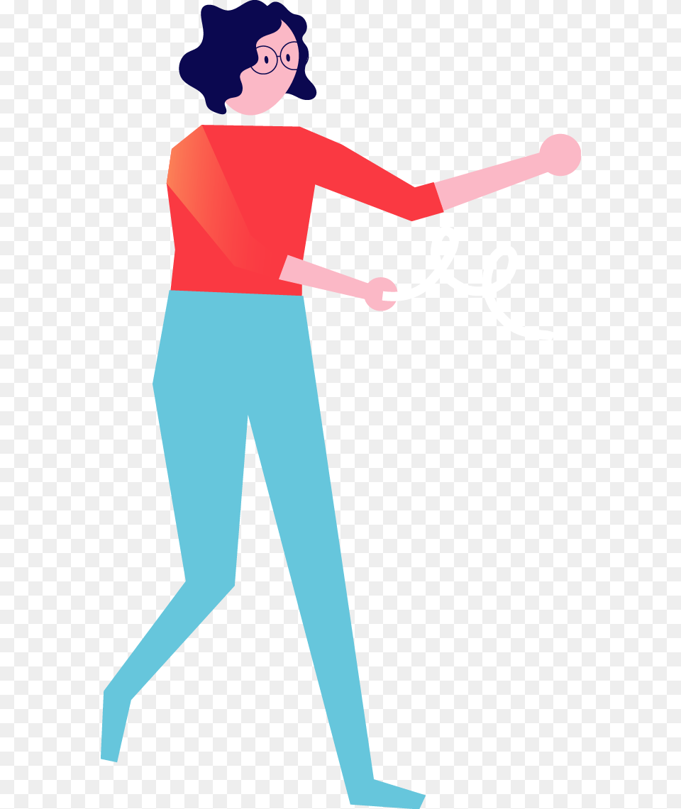 Dibujo Mujer, People, Person, Juggling, Baseball Png