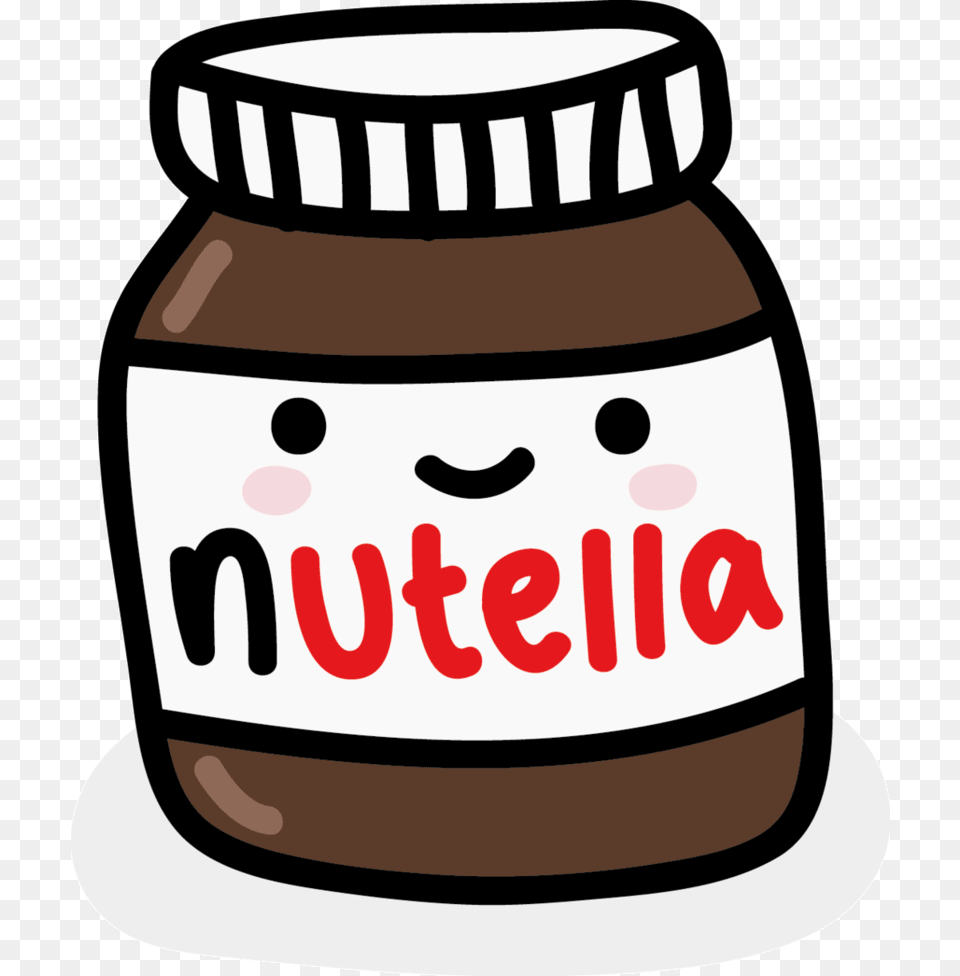 Dibujo Nutella Kawaii Nutella Icon, Jar, Food Png Image