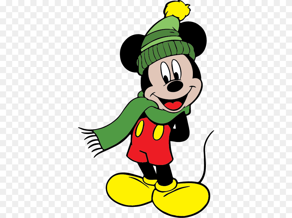 Dibujos Animados De Mickey Mouse Minnie Mouse Fantasa Mickey Mouse Winter Clothes, Cartoon, Nature, Outdoors, Snow Png