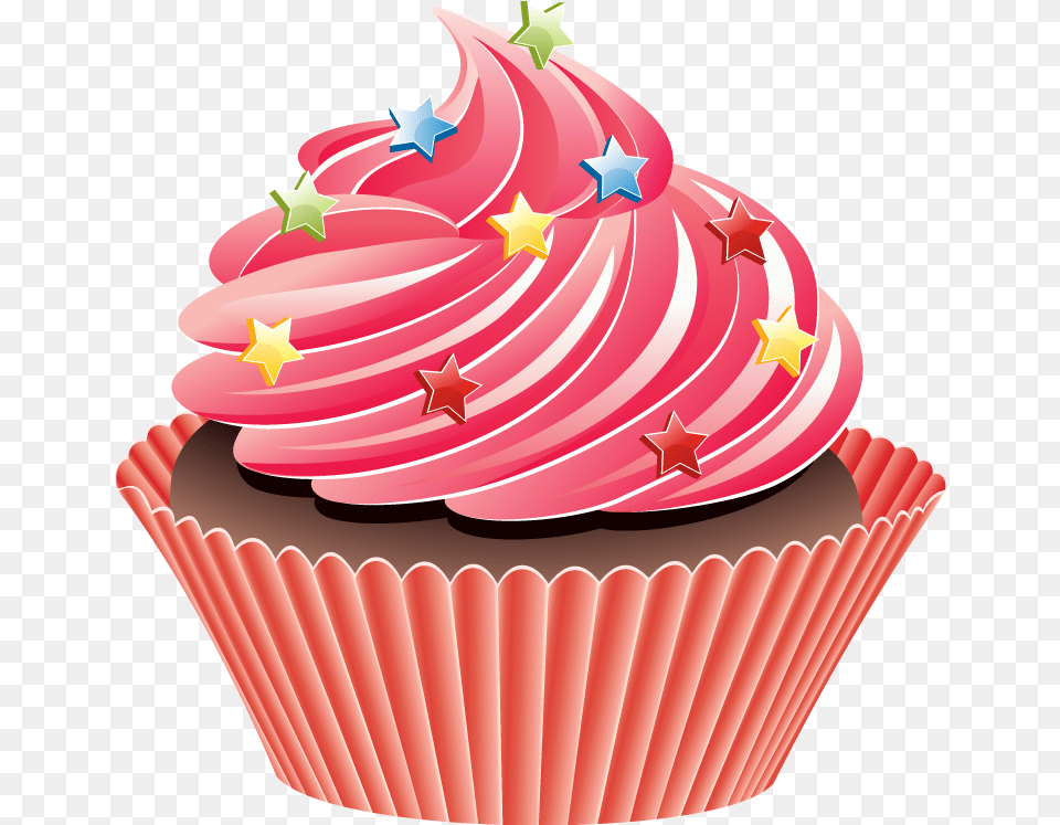 Dibujos De Cupcakes Tortas Pasteles Wish Happy Birthday To Friend, Cake, Cream, Cupcake, Dessert Png Image