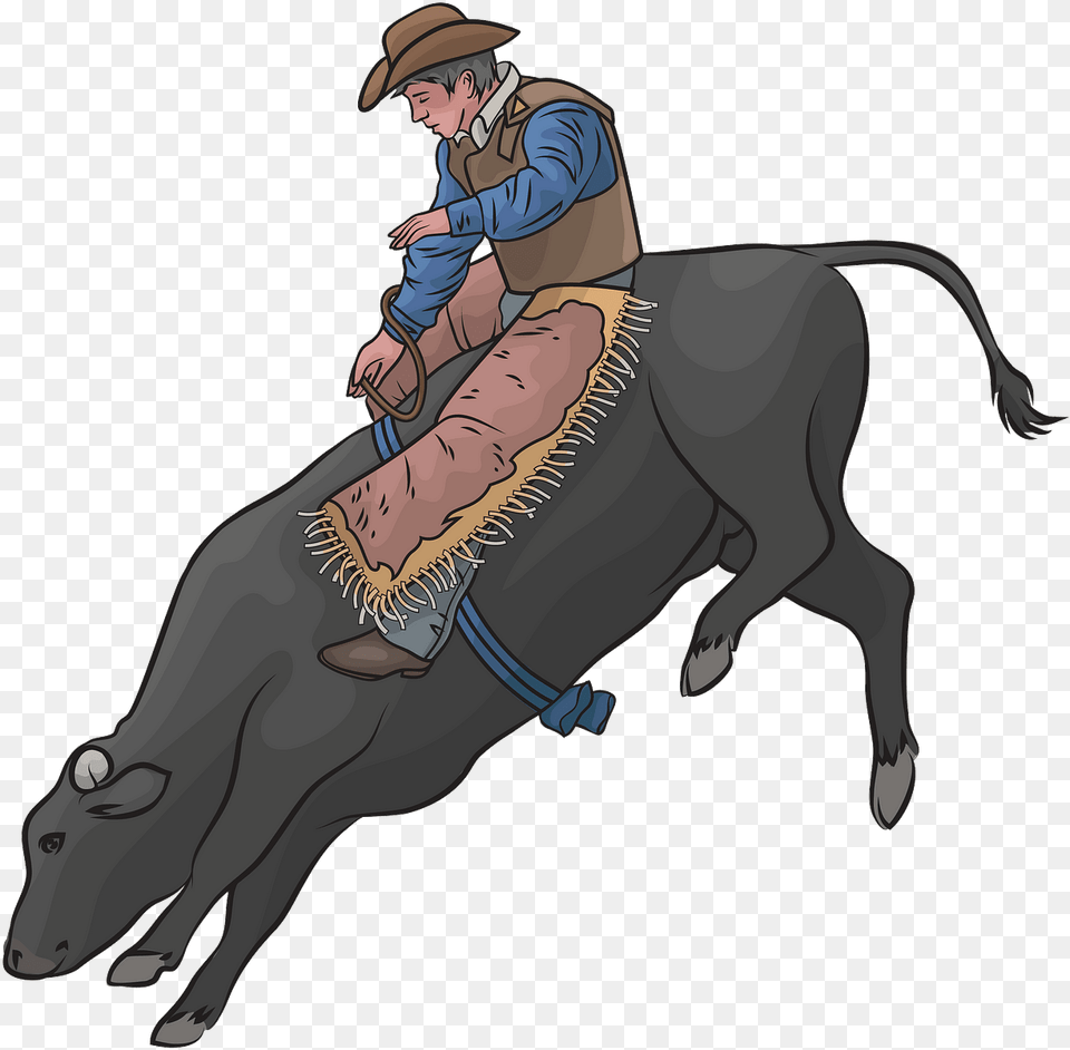 Dibujos De Montas De Toros, Animal, Bull, Mammal, Wildlife Png Image