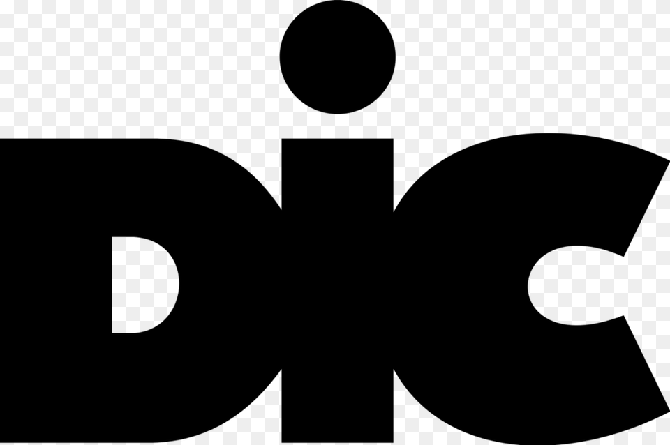 Dic Logo, Gray Free Png