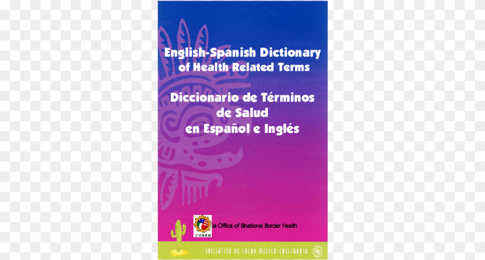 Diccionario De Terminos De Salud Ingles, Advertisement, Poster, Book, Publication Png Image