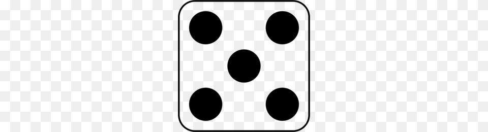 Dice Clipart, Gray Png