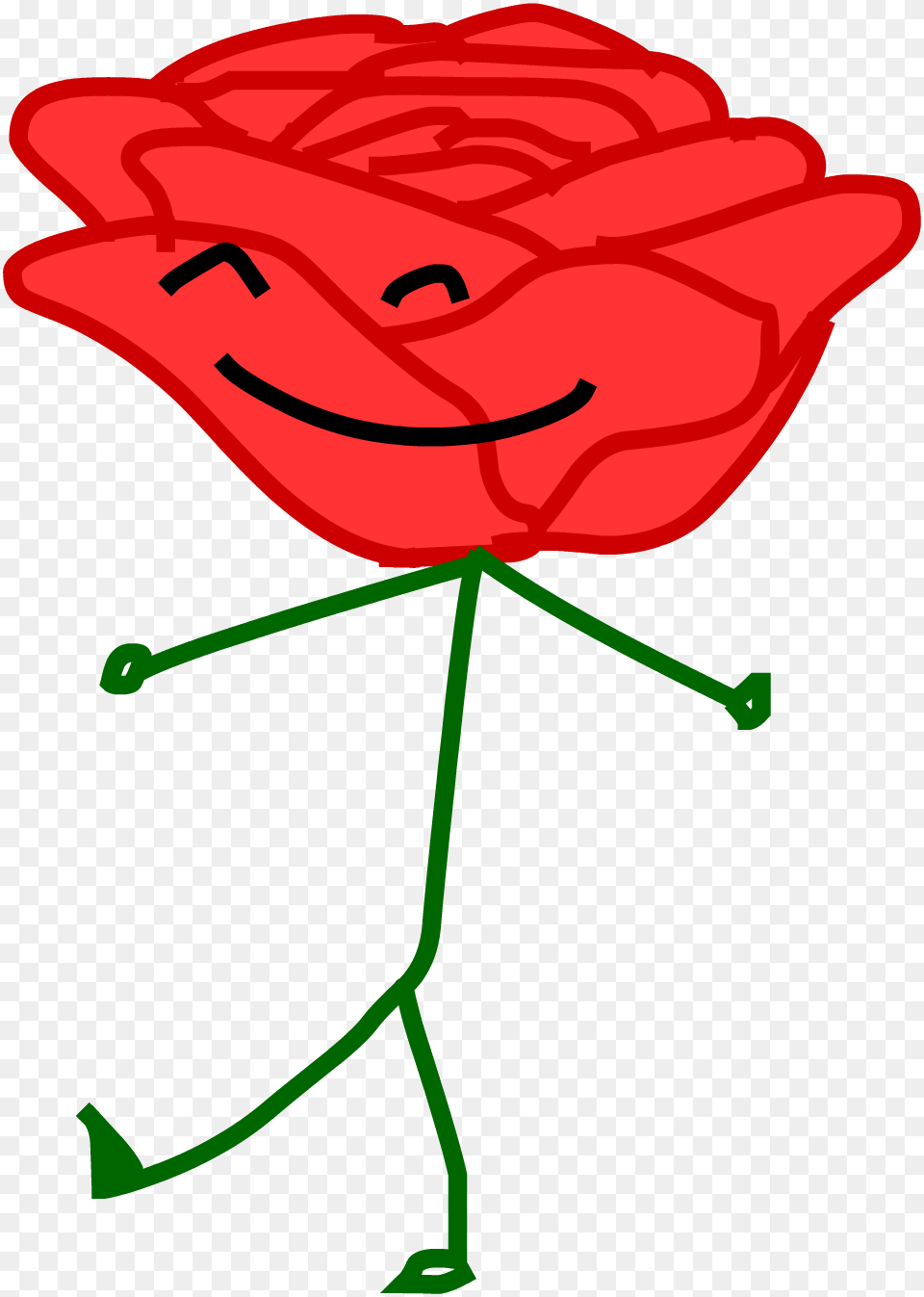 Dice Clipart Singular Bfdi Rose, Flower, Plant, Dynamite, Weapon Free Png