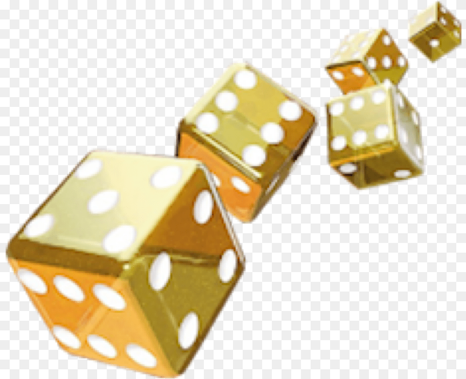Dice Golden Freetoedit Happy New Year Glitter, Game, Bottle, Cosmetics, Perfume Free Transparent Png