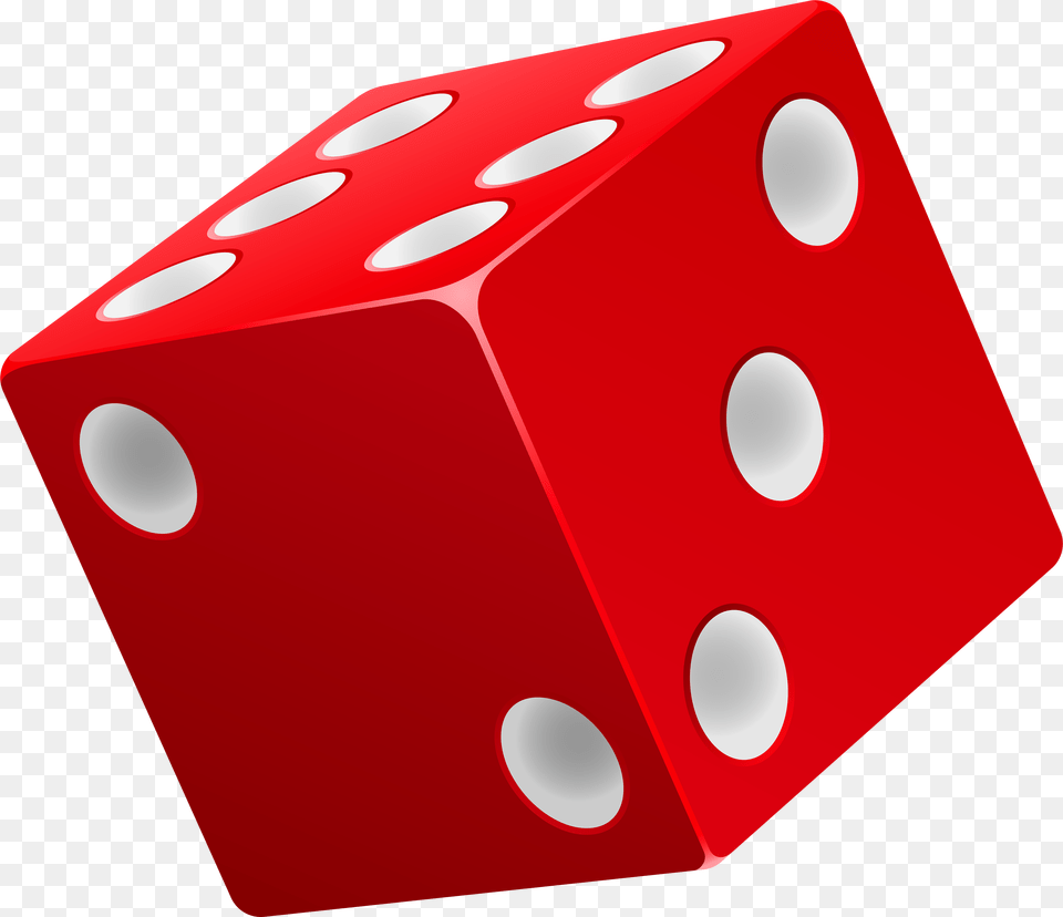 Dice Red Clipart Black Dice, Game Free Png