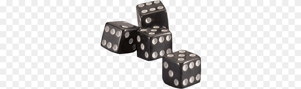 Dice Valve Cap Black Set Of, Game Png Image