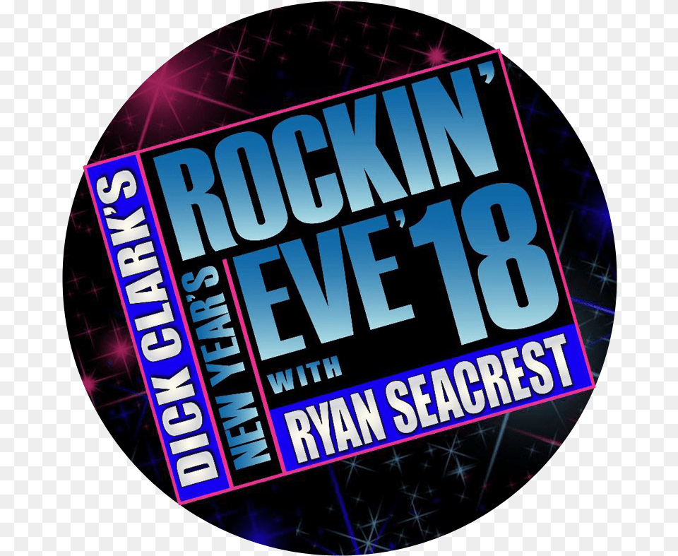 Dick Clark39s New Year39s Rockin39 Eve, Advertisement, Poster Free Png