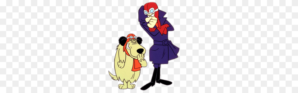 Dick Dastardly And Muttley, Cartoon, Clothing, Coat, Baby Free Png
