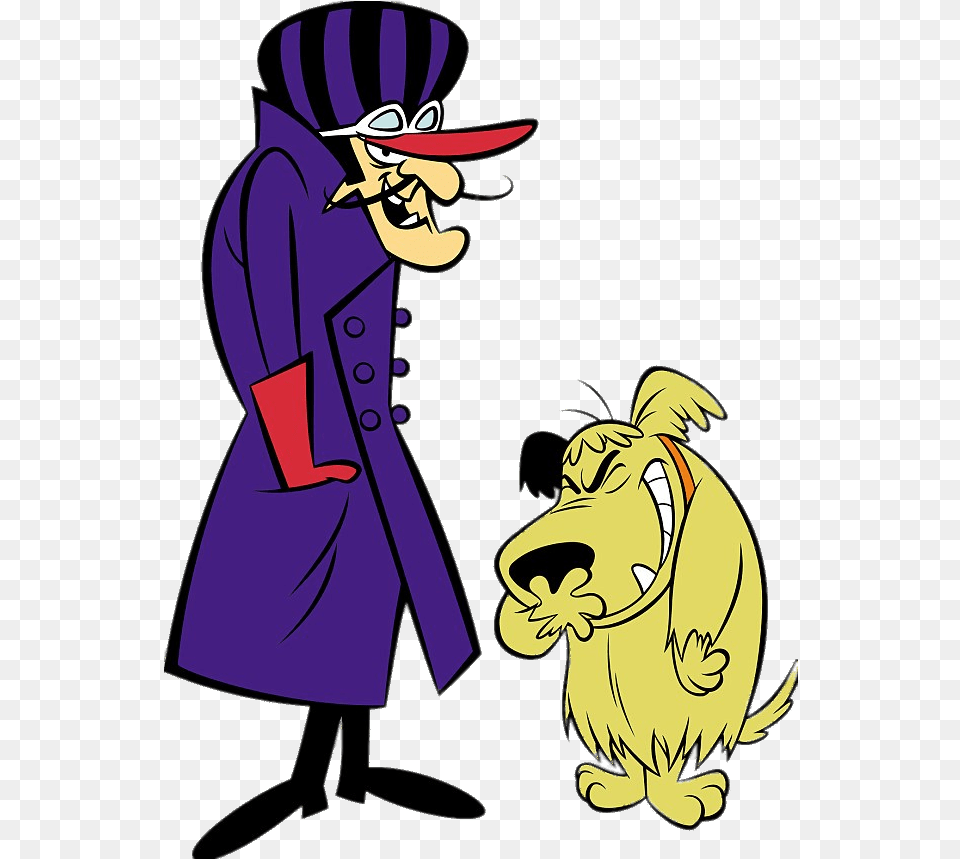 Dick Dastardly And Muttley Villains Dick Dastardly And Muttley, Coat, Clothing, Publication, Comics Png