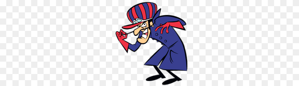 Dick Dastardly Holding Mustache, Book, Comics, Publication, Baby Png