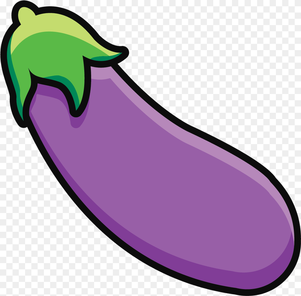 Dick Dick Emoji, Food, Produce, Eggplant, Plant Free Png