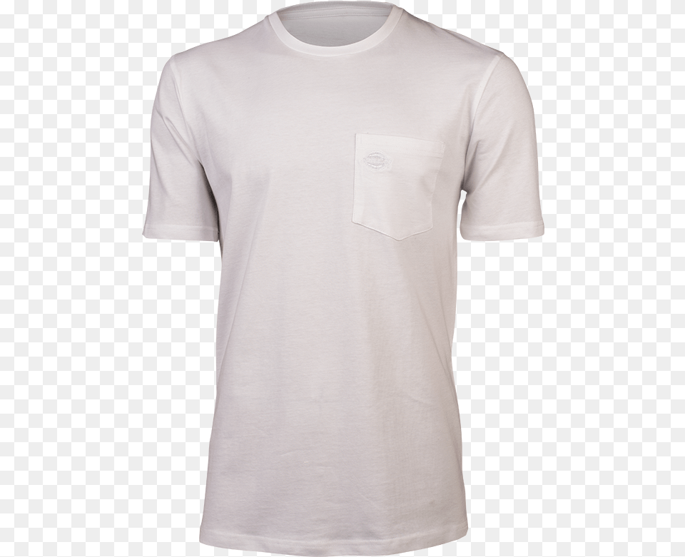 Dickies Basic Pocket T Shirt Plain White Polo Shirt Lady, Clothing, T-shirt Free Transparent Png