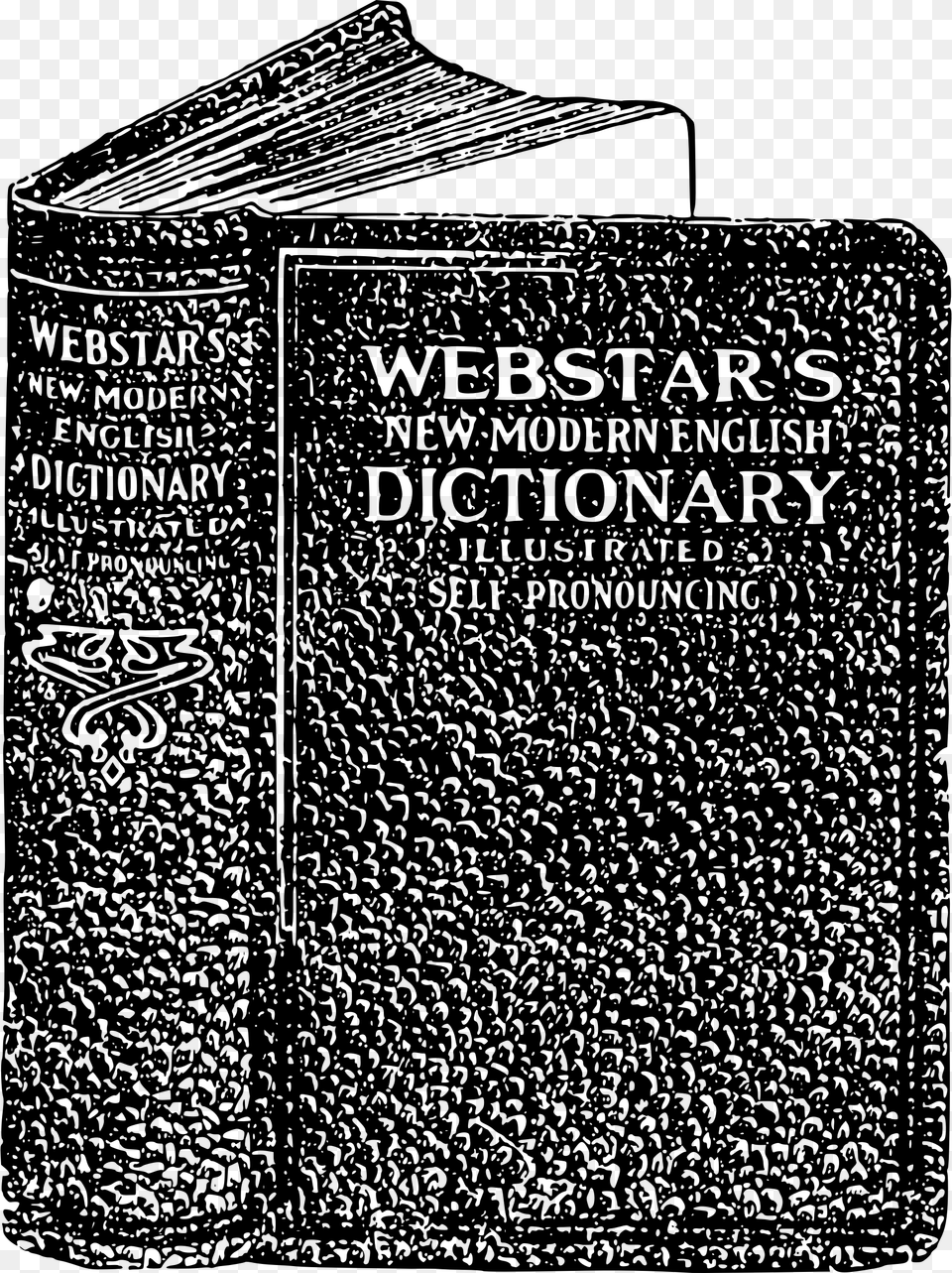 Dictionary Book, Gray Free Transparent Png