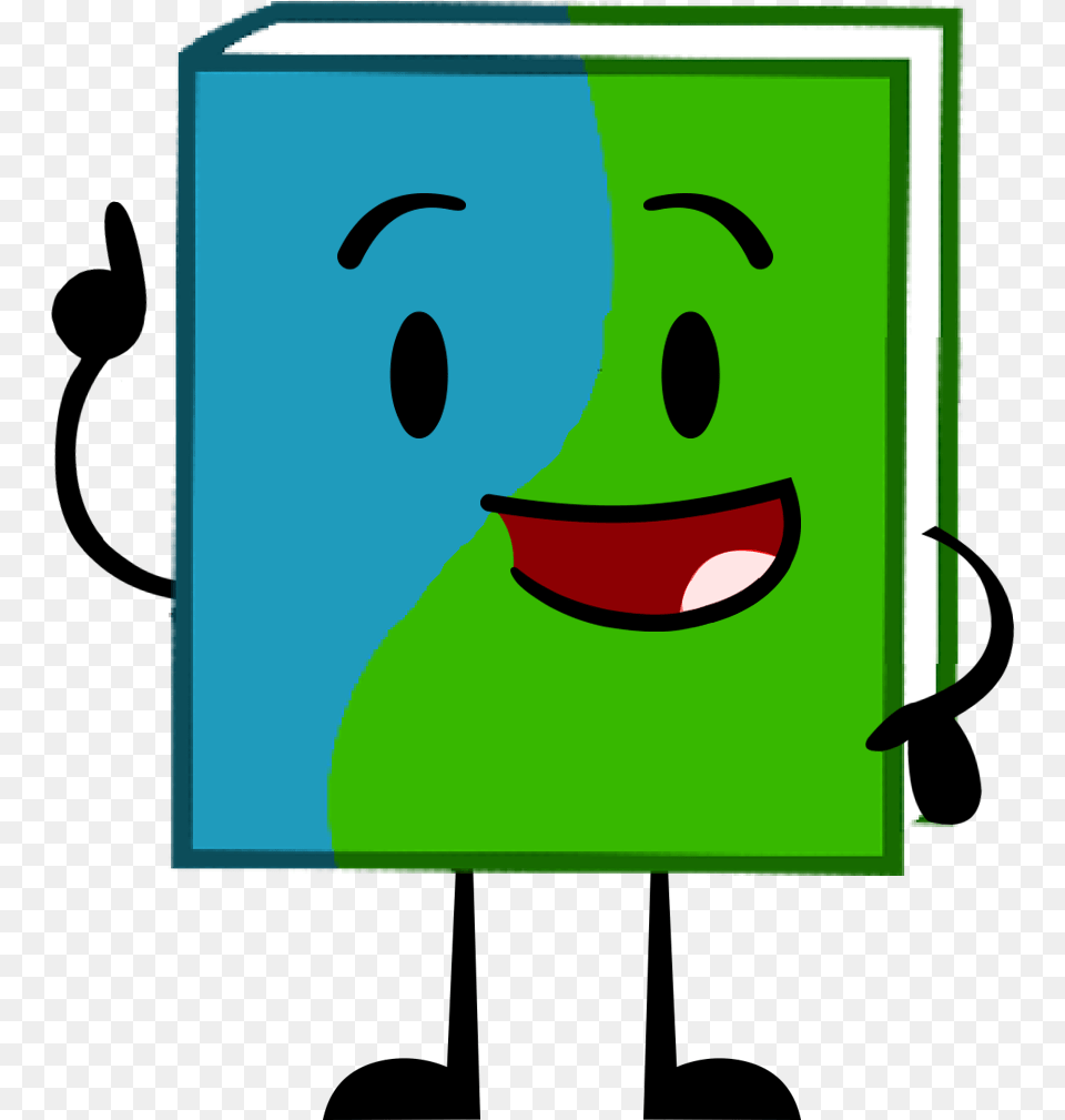 Dictionary Pose Bfdi Book, Green, Baby, Person, Face Png