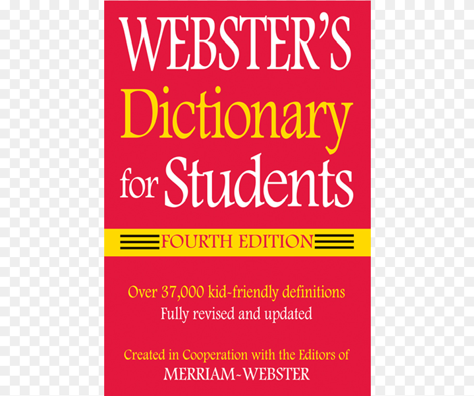 Dictionary Webster39s Dictionary, Advertisement, Book, Poster, Publication Free Transparent Png