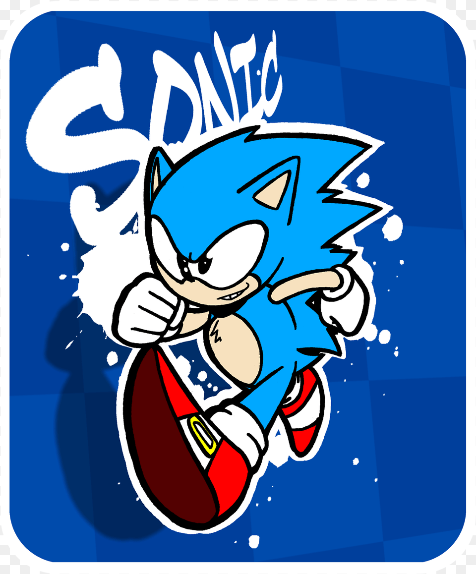Did A Little Bit Of Sonic Fanart Today Graphic Design, Book, Comics, Publication, Baby Free Transparent Png