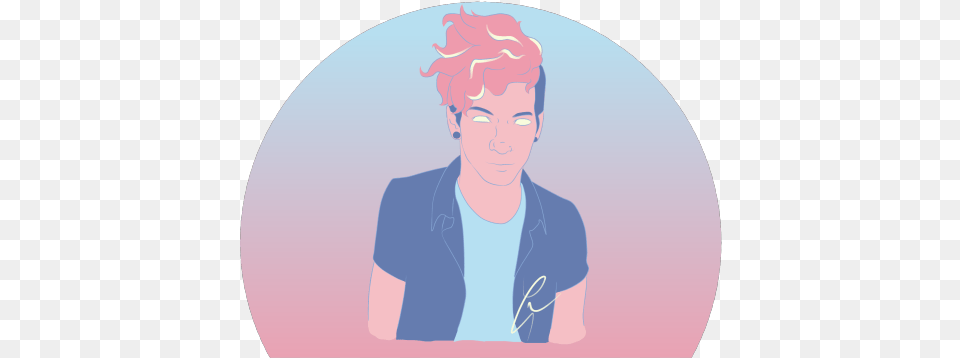 Did A Quick Lil Palette Drawing Of Josh Instead Of Illustration, Face, Head, Person, Photography Free Png
