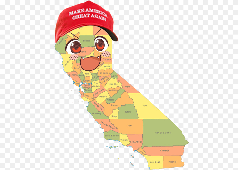 Did California Became A State, Plot, Chart, Map, Cap Png