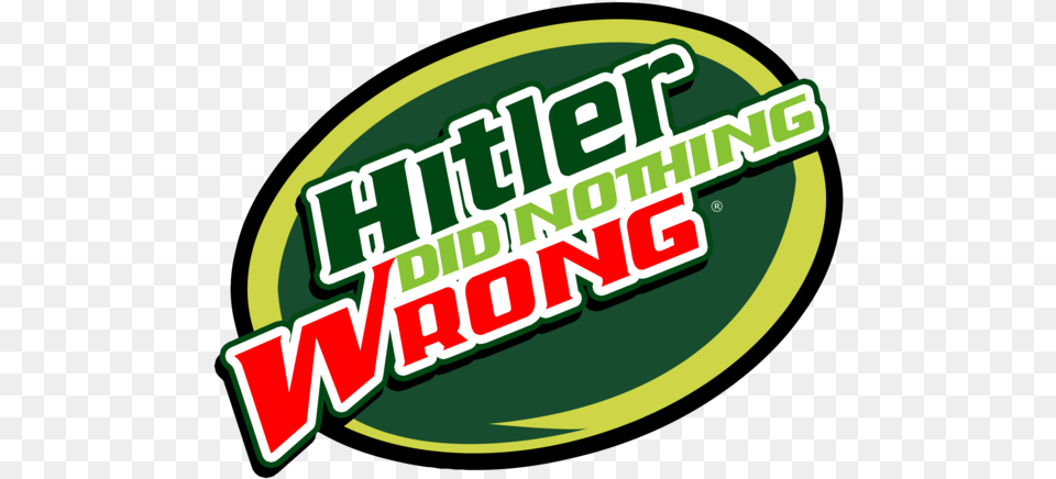 Did Hitler Do Wrong, Sticker, Logo, Dynamite, Green Free Png