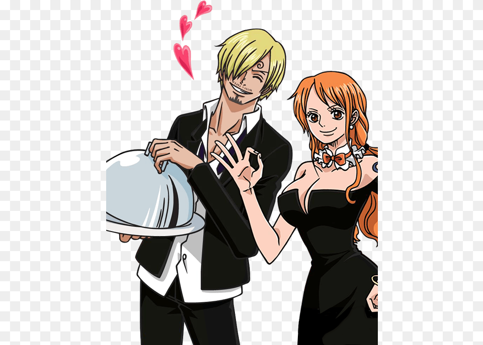 Did Not Get This From Tumblr Sanji X Nami, Book, Comics, Publication, Manga Png