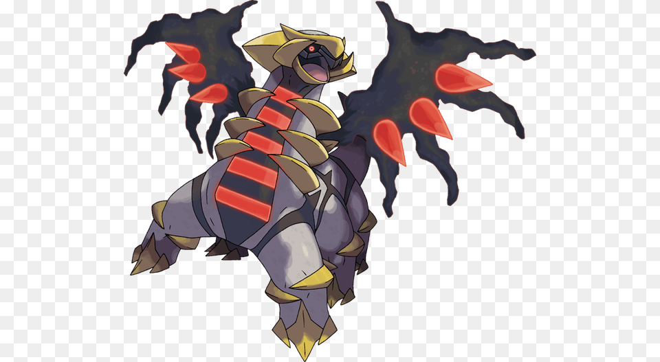 Did You Ever Notice The Fact That Giratina Wears A Tie Pokememes, Publication, Book, Comics, Art Png