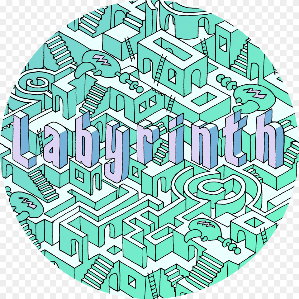 Did You Know That Labyrinth Nr1 Host Uv Facepaint Illustration, Pattern, City, Face, Head Free Png