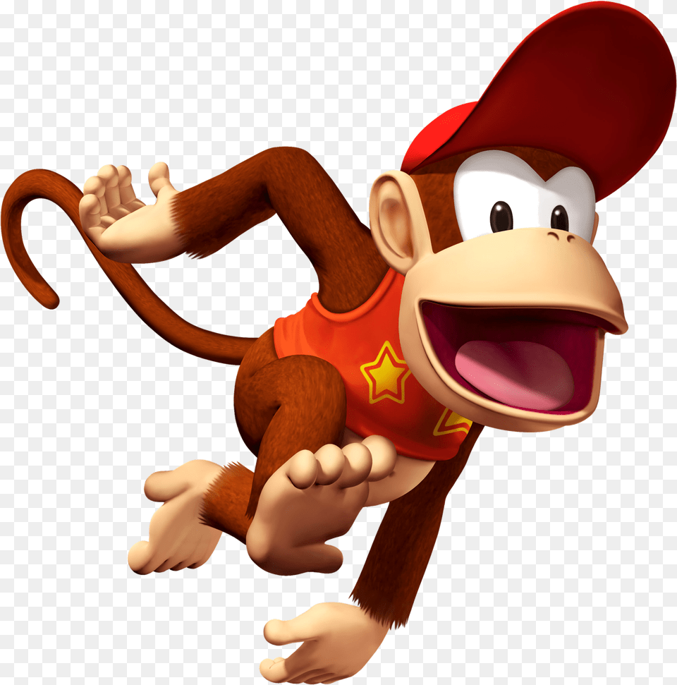 Diddy Kong, Baby, Person, Cartoon Free Png Download