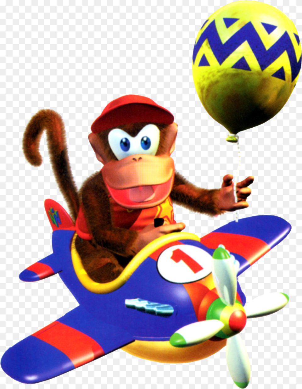 Diddy Kong Racing Diddy Kong Racing Diddy Kong, Toy, Balloon, Baby, Person Png