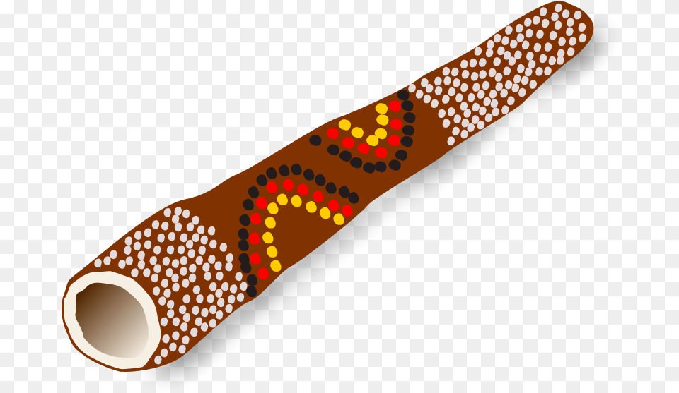 Didgeridoo Australian Traditional Music Instrument Didgeridoo Clipart, Cutlery, Spoon, Blade, Razor Free Png