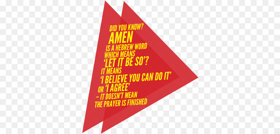 Didyouknow, Triangle, Advertisement, Poster, Text Png Image