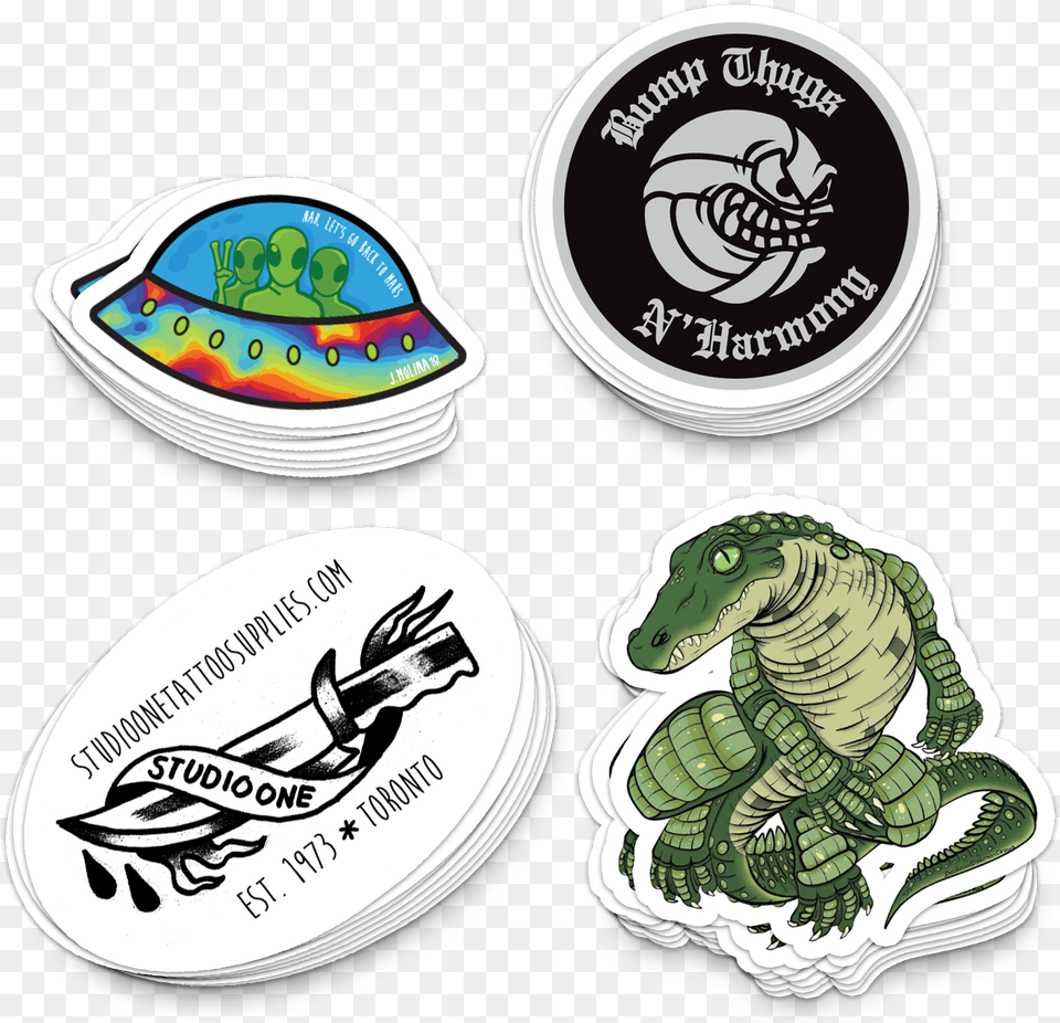Die Cut Stickers Are A Fun Way To Display Your Artwork Die Cutting, Animal, Reptile, Dinosaur Png Image