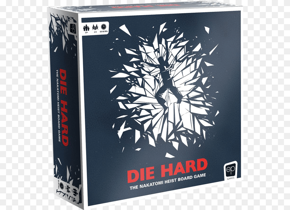 Die Hard The Nakatomi Board Game Heist, Book, Publication, Person, Advertisement Png