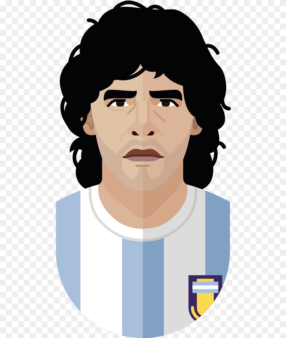 Diego Maradona Poster Diego Maradona, Body Part, Face, Head, Neck Png