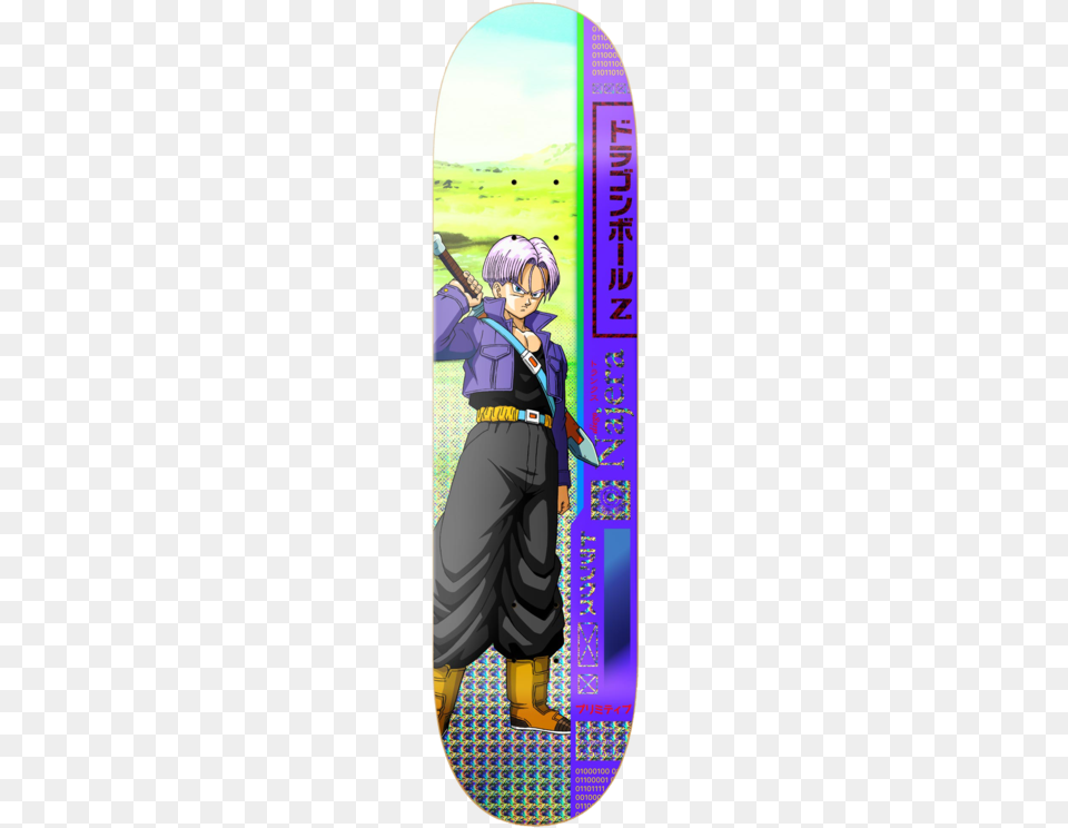 Diego Najera Trunks Deck Dragon Ball Z Primitive Skateboard, Adult, Book, Comics, Female Free Png Download