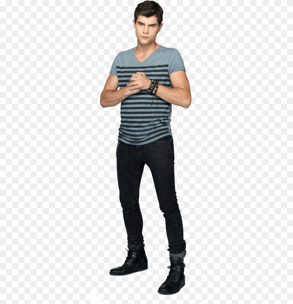 Diego Violetta, Person, Clothing, T-shirt, Standing Free Png Download