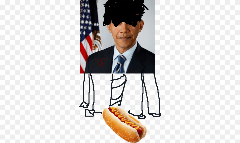 Diemen Xicali Barack Obama Infowars Homestuck Hiveswap Barack Obama, Food, Hot Dog, Adult, Male Png